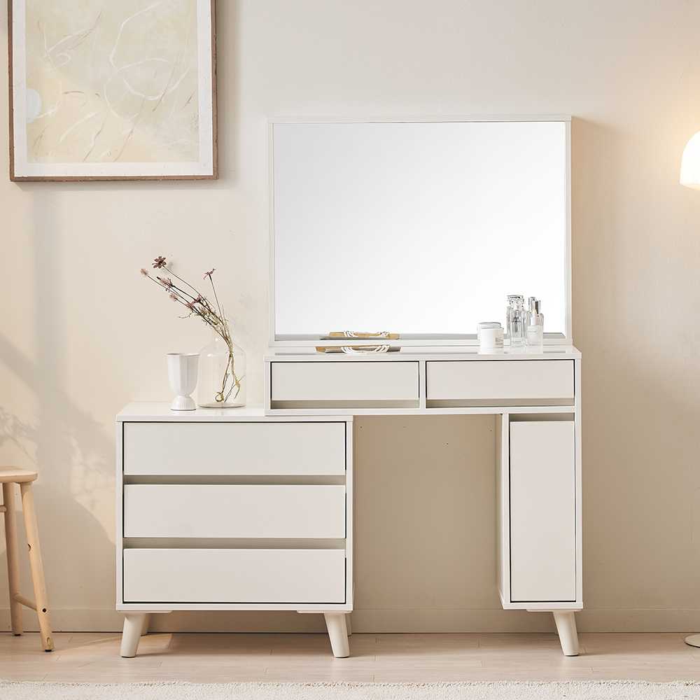 [희망일설치] 파로마 이즈 클로엣 확장형 수납 화장대