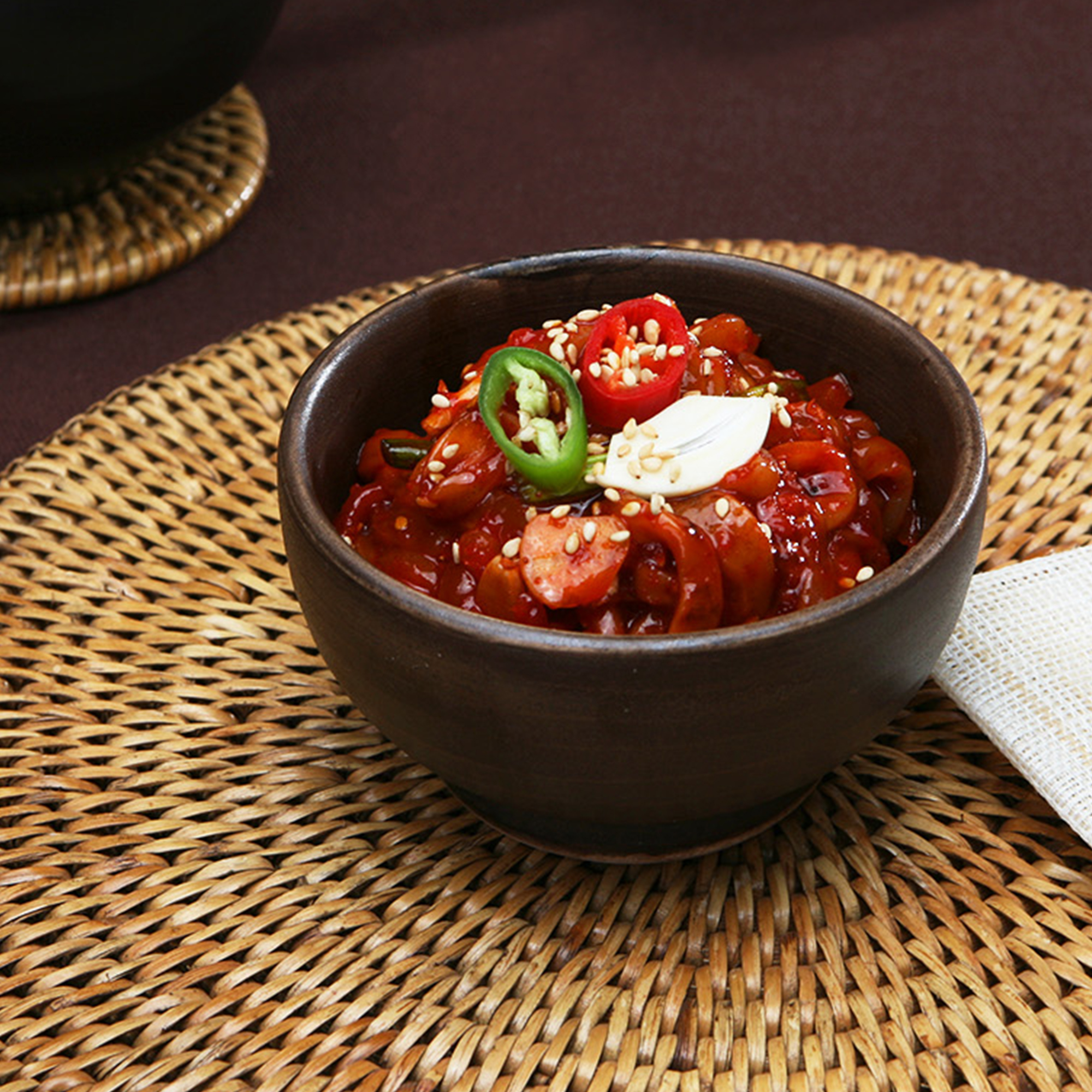 오징어젓갈 천하젓갈 최상급 오징어젓 저염 국산양념 첨가 속초중앙시장 500g