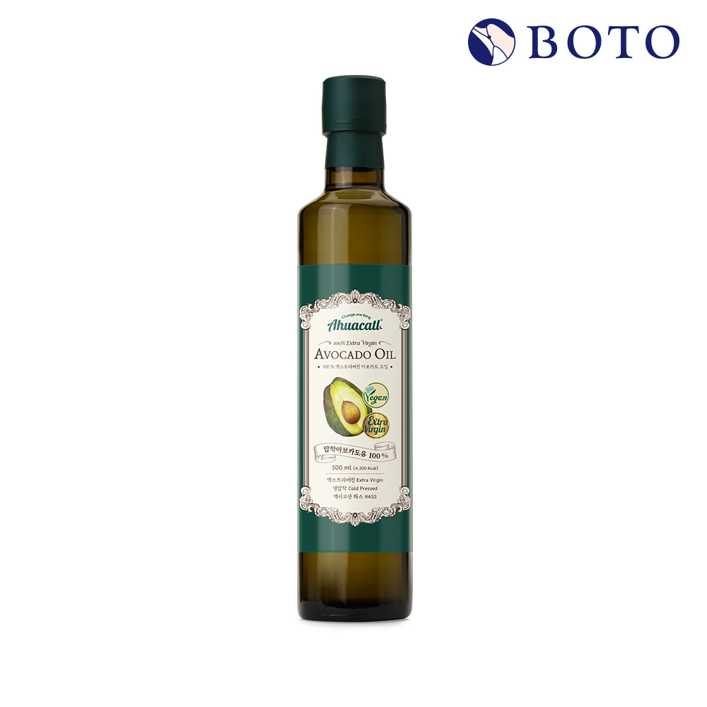 보뚜 아후카틀 엑스트라버진 아보카도 오일 500ml 대용량 1병 - 메인 이미지