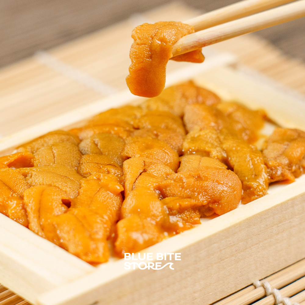우니 성게알 전용 목판