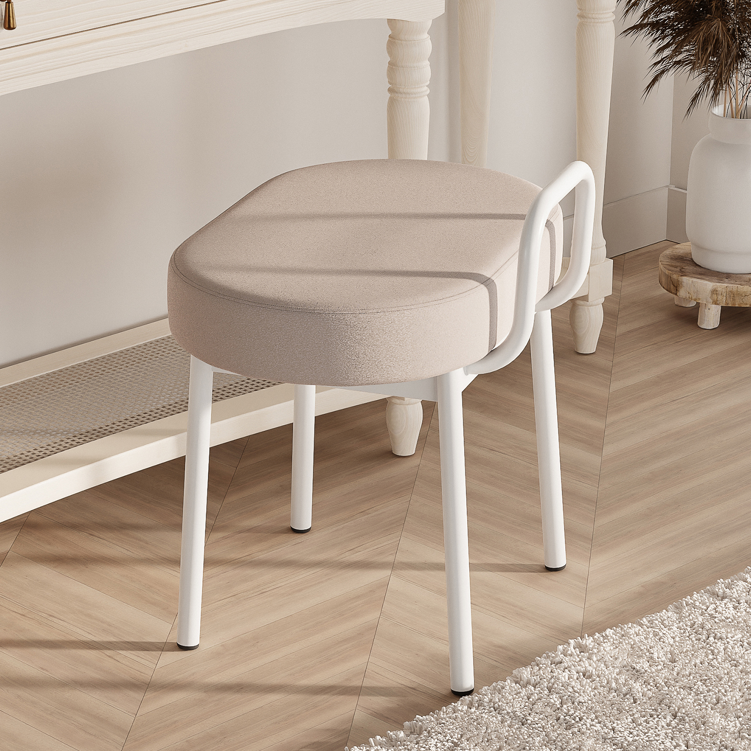 패브릭 식탁의자 인테리어 식탁 벤치의자 1인 테이블 체어