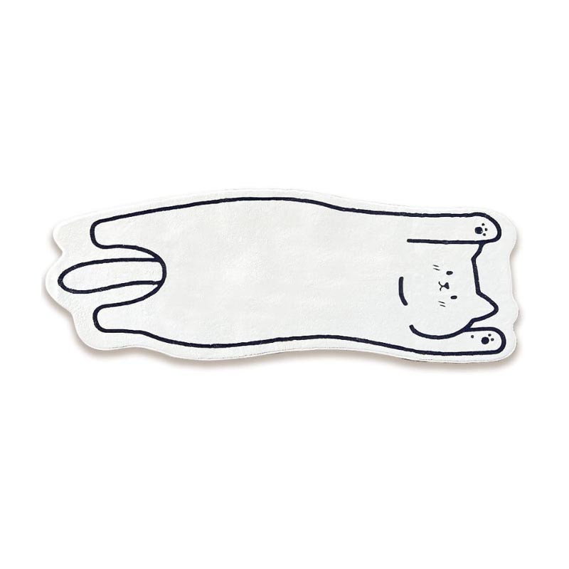 만세하는 귀여운 고양이 롱 러그 50x120cm - 상품 이미지
