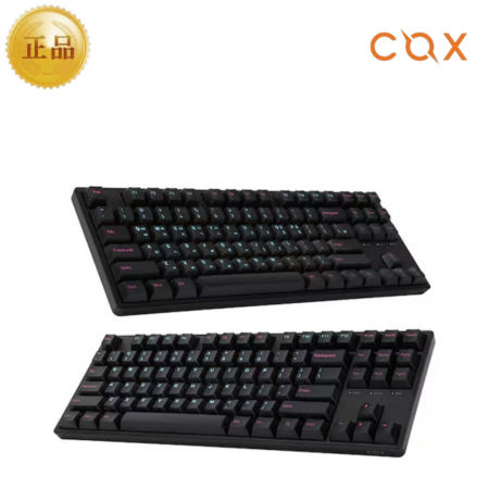 COX CX87 JWK 스위치 기계식 텐키리스 게이밍 키보드