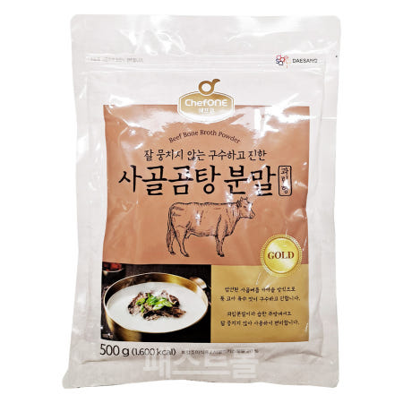 대상 쉐프원 사골곰탕분말 500g