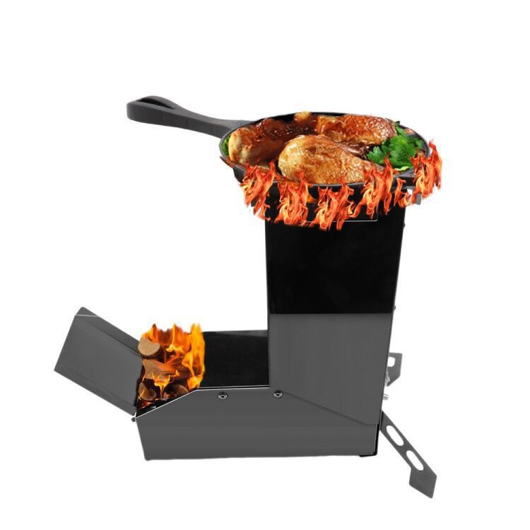 멀티로켓 스토브 캠핑 바베큐 숯점화기 우드스토브 아웃도어 캠핑용품 화로대 - 상세 이미지 4