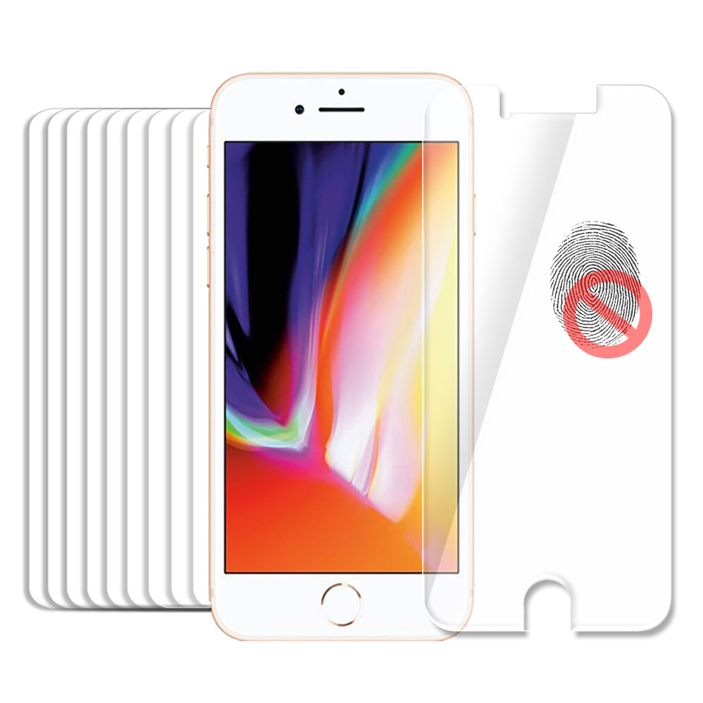 지문방지필름 아이폰8 플러스, 10매입
