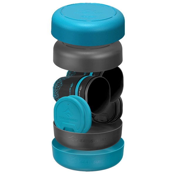 씨투써밋 델타라이트 캠프 세트 4.4 캠핑 4인용 접시 코펠 백패킹 경량