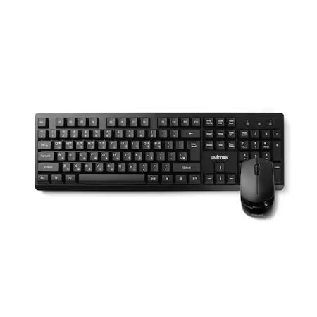유니콘정보시스템 BK-3000S 무선 키보드 마우스 세트