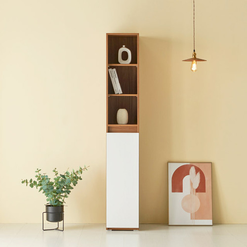 SK362 틈새 수납장 주방 거실 다용도 멀티 도어장 300 HI