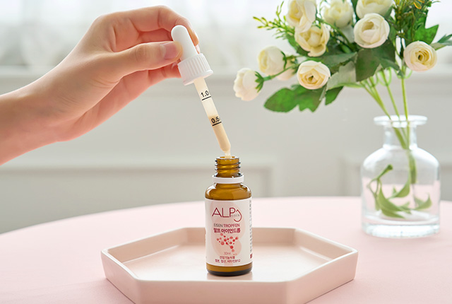 [독일 최우수상 철분제] 알프뉴트리션 프리미엄 무설탕 어린이철분제 임산부철분제 알프아이언드롭 철분 30ml, 6개