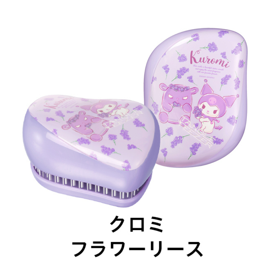 산리오 SANRIO 헤어브러쉬 탱글 티저 컴팩트 스타일러 미니 휴대용 캐릭터 머리빗 헬로키티 쿠로미 시나모롤 L653850 - 상세 이미지 3