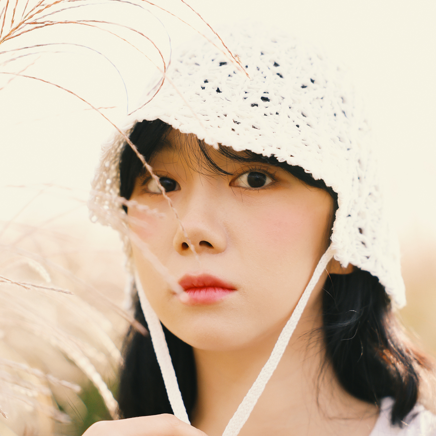 국내생산 시원한 뜨개 니트 지사모자 여름 여성 턱끈 여자 휴양지 벙거지모자