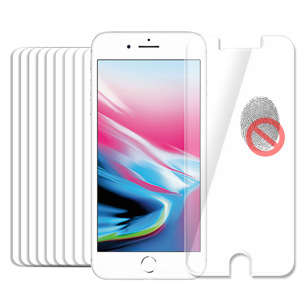지문방지필름 아이폰8, 10매입