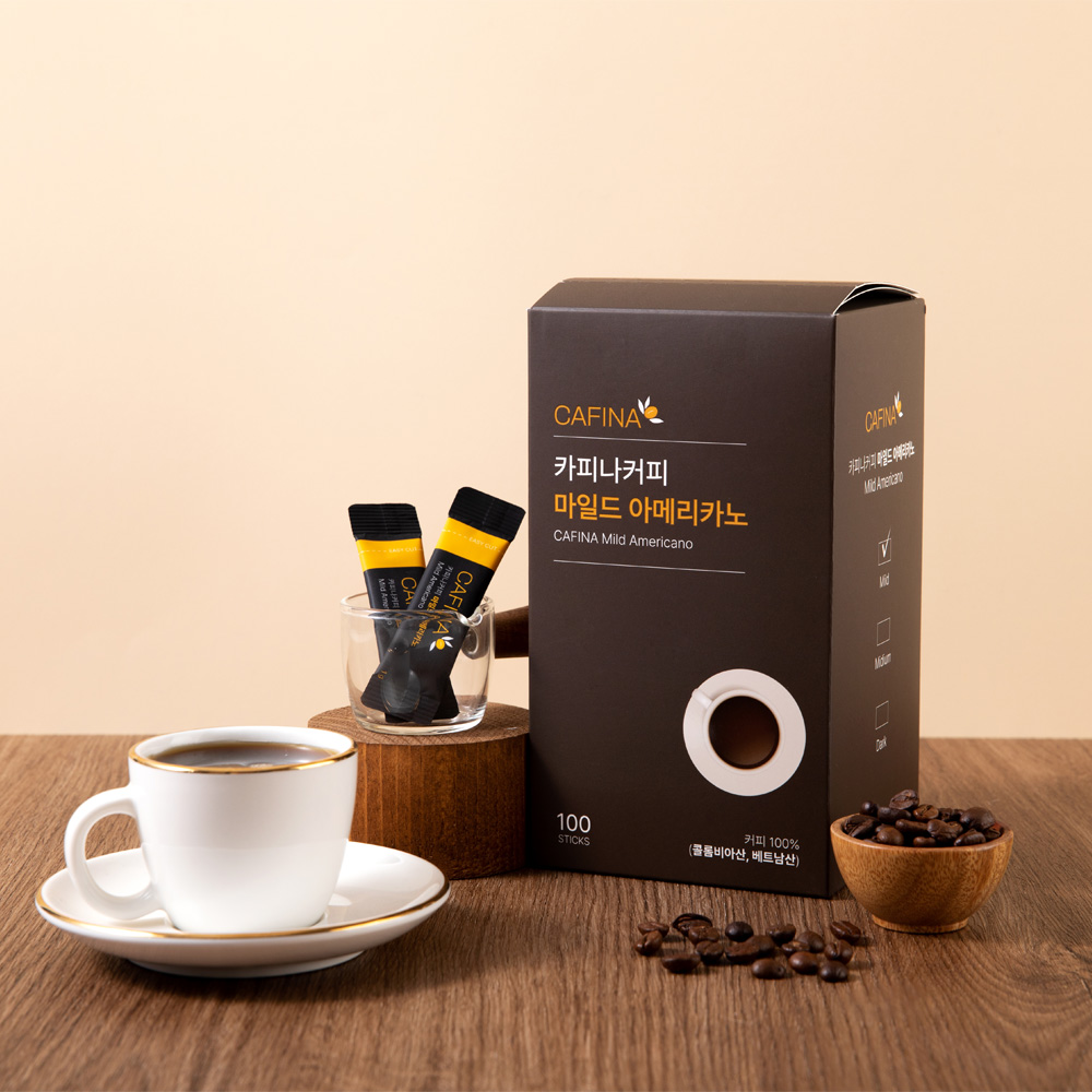 카피나 블랙커피 마일드 100개입, 1개