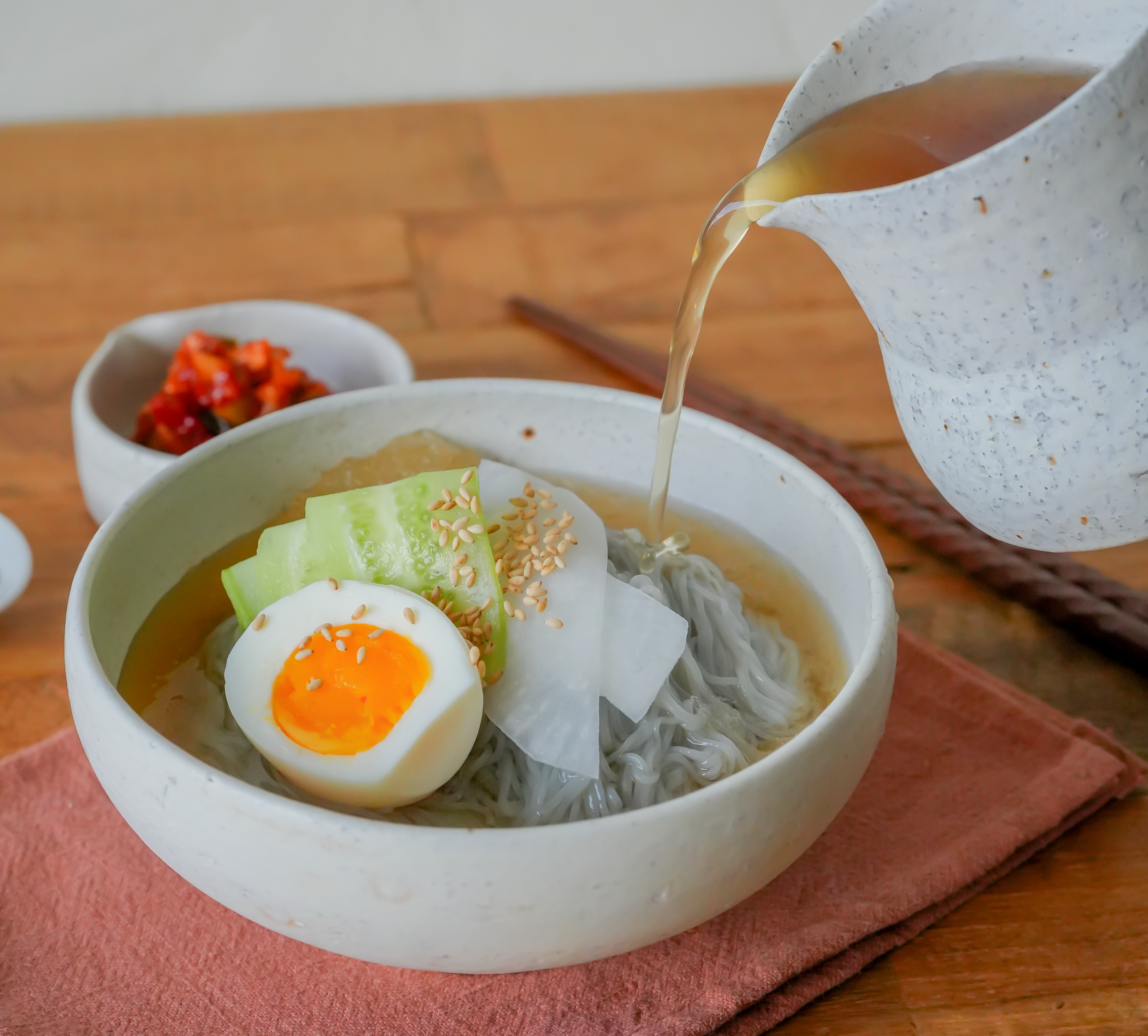 [함흥명가홍현] 2인분 함흥냉면 물냉면 비빔냉면 프리미엄 밀키트 캠핑 1.2kg 무료배송