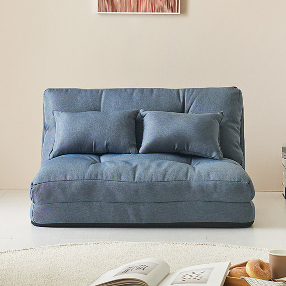 까사홈 벨라 좌식 리클라이너 소파베드