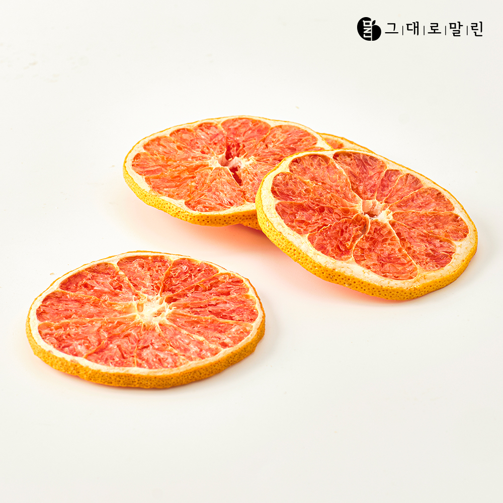 그대로말린 건조 과일 자몽 슬라이스 말린 자몽차 50g + 50g - 상세 이미지 3