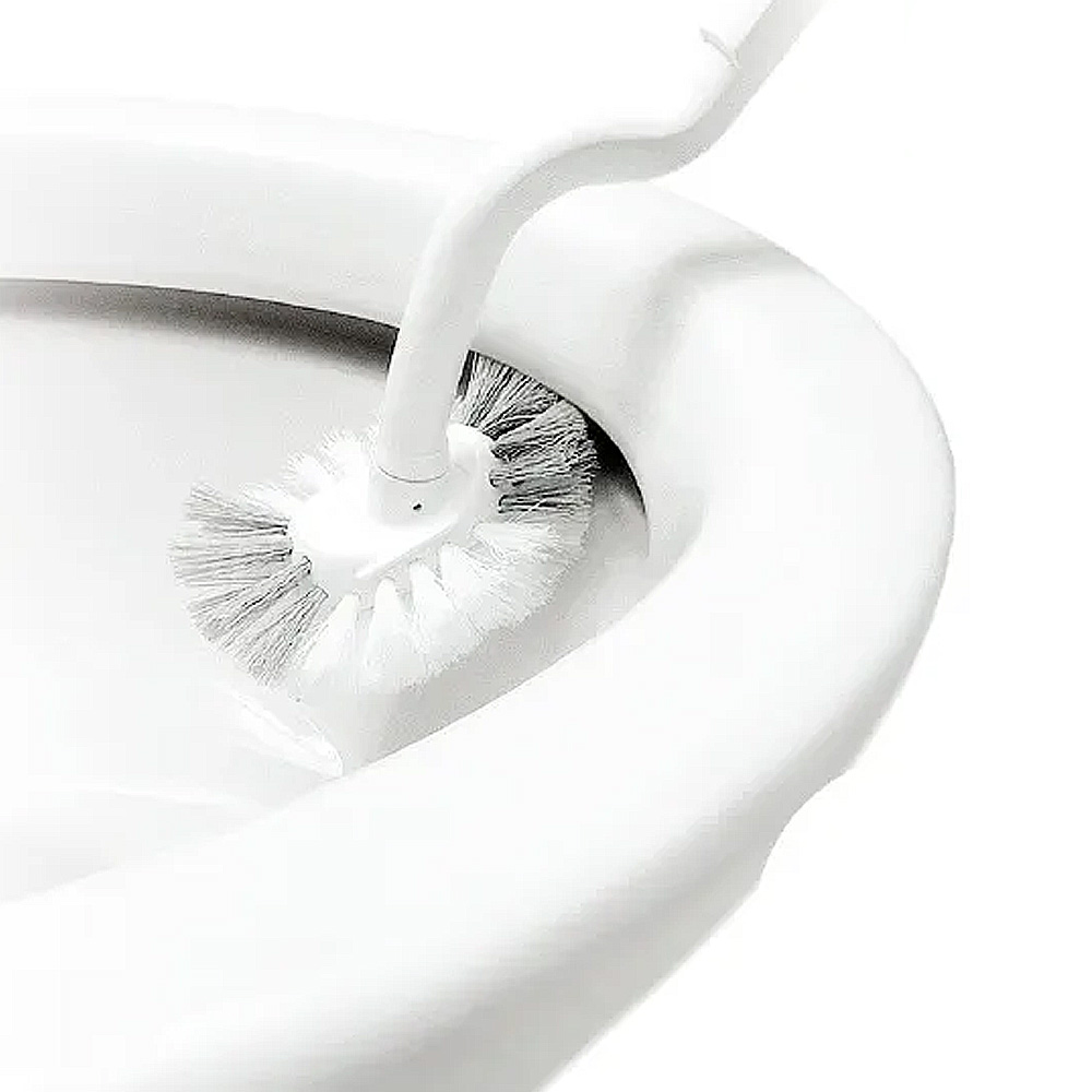 LEC 변기솔 화장실 욕실 청소 커브솔 브러쉬 화이트