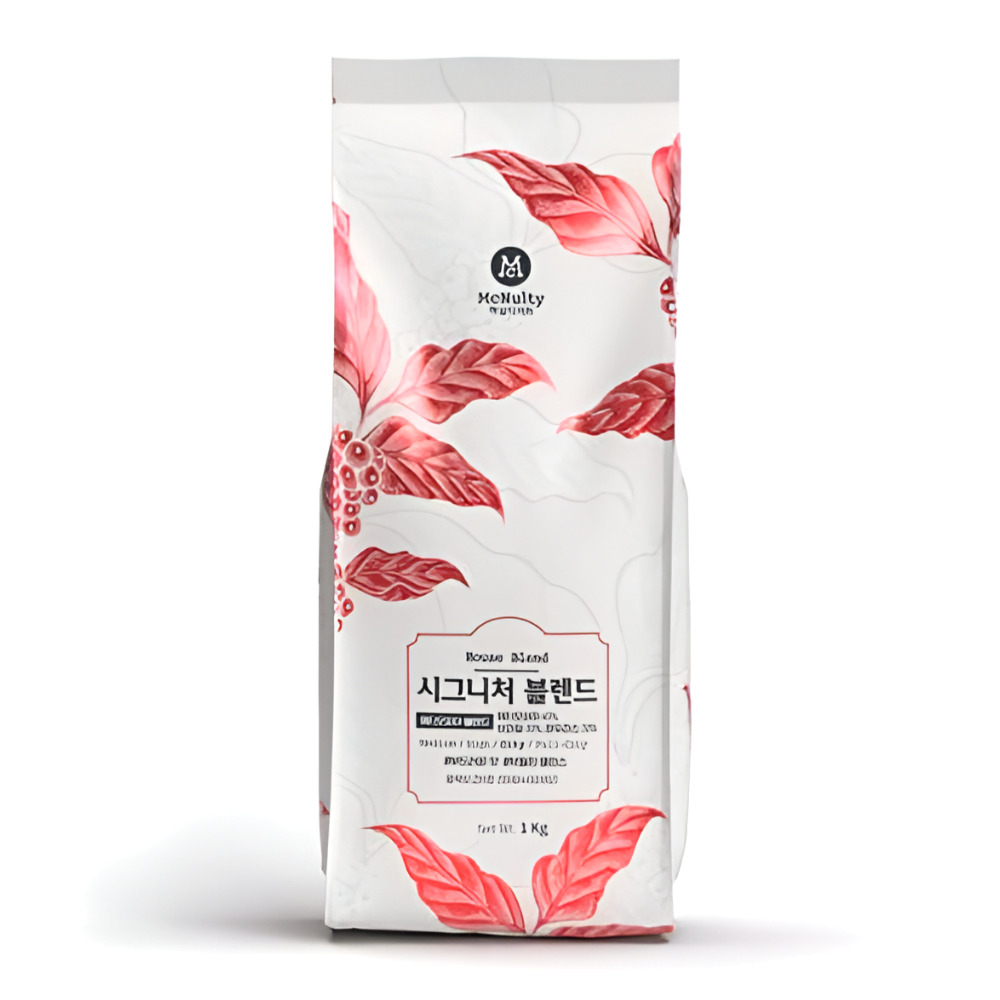 맥널티 시그니처 블렌드 홀빈원두 1kg : 온마트코퍼레이션