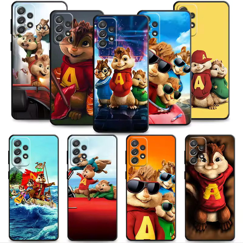 다람쥐 구조대 칩 앤 데일 스마트폰 미니백 에코백 보조 가방 굿즈 Alvin And The Chipmunks 휴대폰 커버 갤럭시 A21s A13 5G A51 A12... 