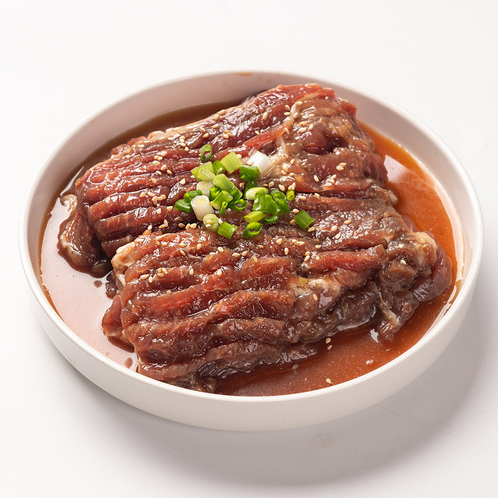 한돈 돼지갈비 300g 맛 양념 목살 갈비 캠핑음식 - 상세 이미지 2