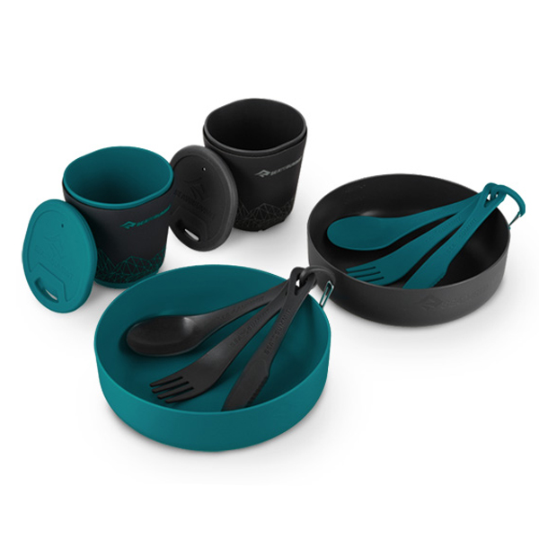 씨투써밋 델타라이트 캠프 세트 2.2 캠핑 2인용 접시 코펠 백패킹 식기 경량