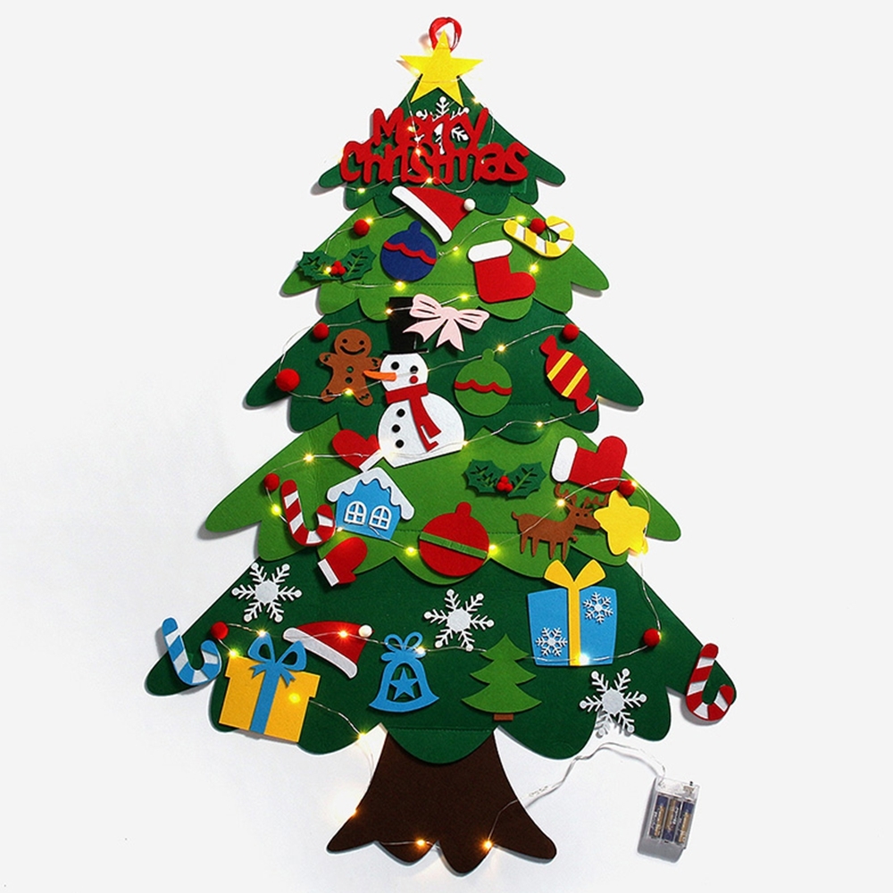 크리스마스벽트리 창문 방문 행잉 전나무트리 성탄 가랜드