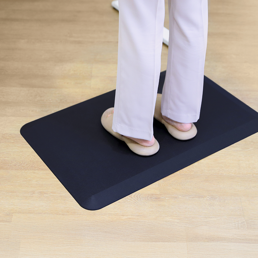 루나랩 책상 발매트 주방 욕실 스탠딩 싱크대 매트 블랙