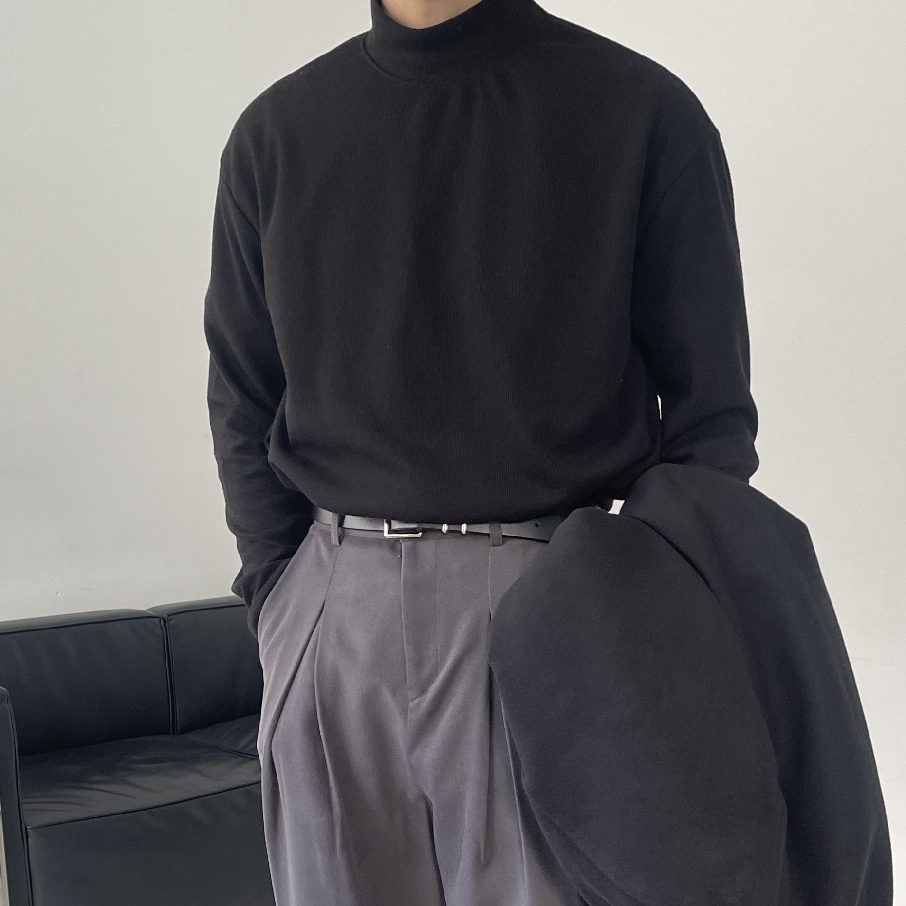 남자목폴라티 남자목티 - 상품 이미지