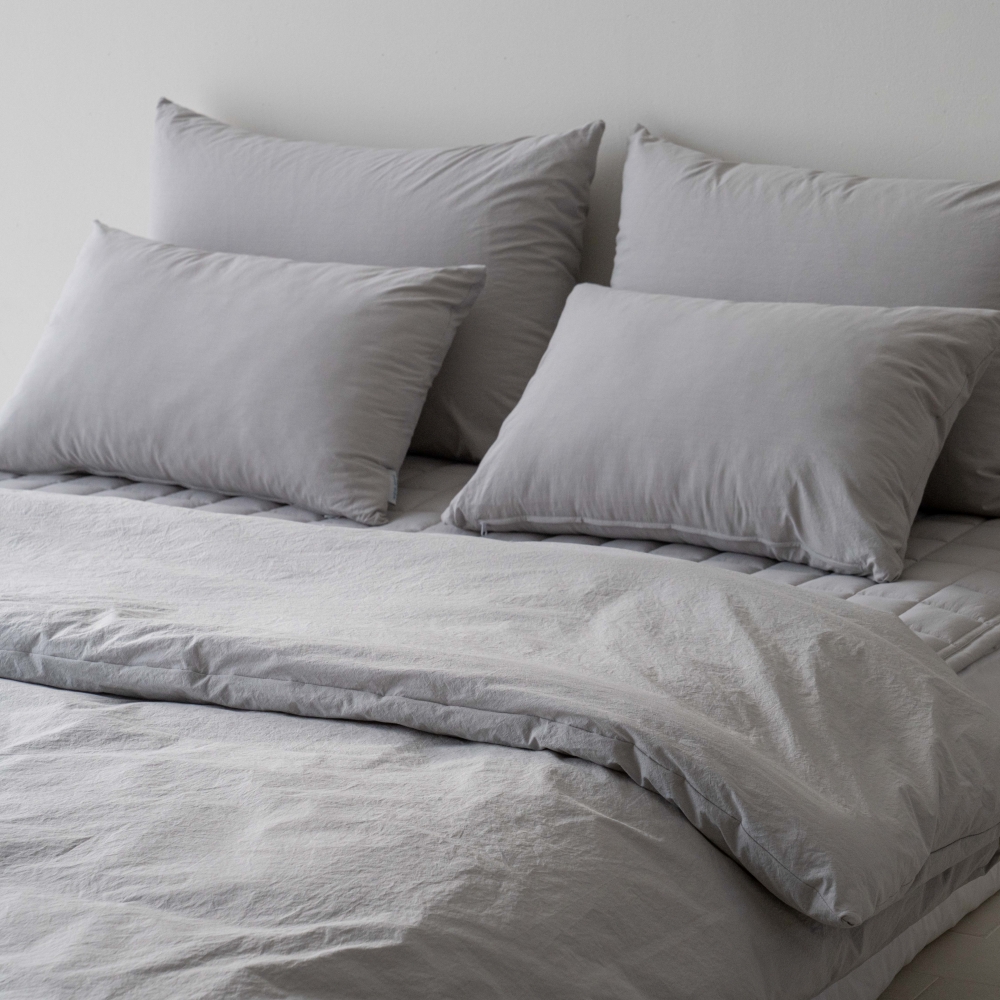 60수 순면 무봉제 호텔 침구세트 호텔식 차렵 침대 사계절 이불세트 침구류 신혼 이불 퀸