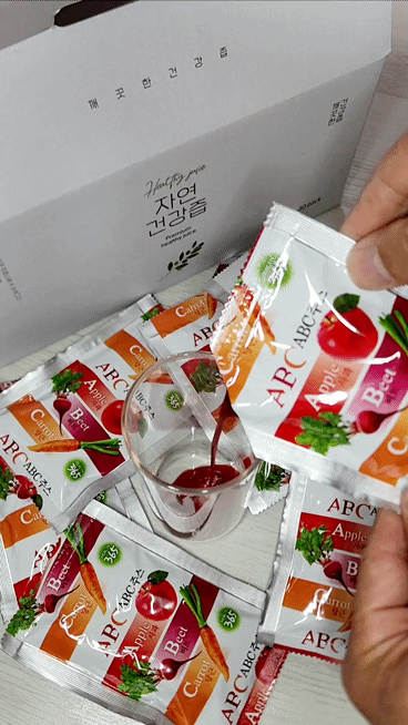 자연애담 맛있는 ABC주스 사과 제주당근 비트 에이비씨 야채 100ml 30포 - 상세 이미지 5