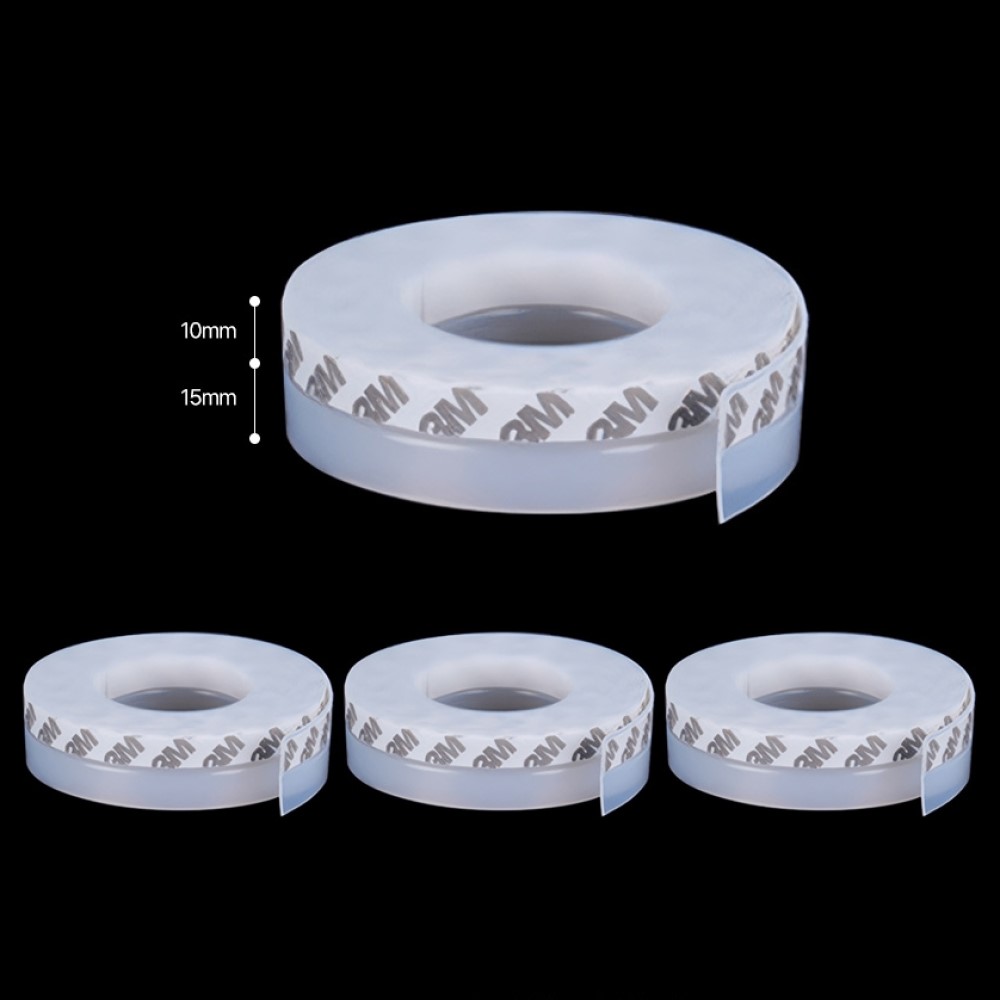 초강력 실리콘 문풍지 25mm x 2m 4개입 외풍 차단 현관문 창문 방문 틈새 방풍 - 상품 이미지