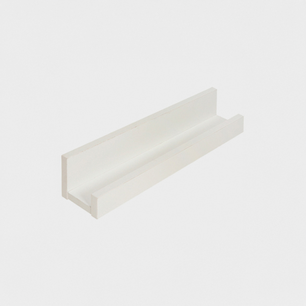 TUNEL 벽선반 55x9x9 550x90x90mm, 1단, 화이트 1271.5457 - 상세 이미지 4