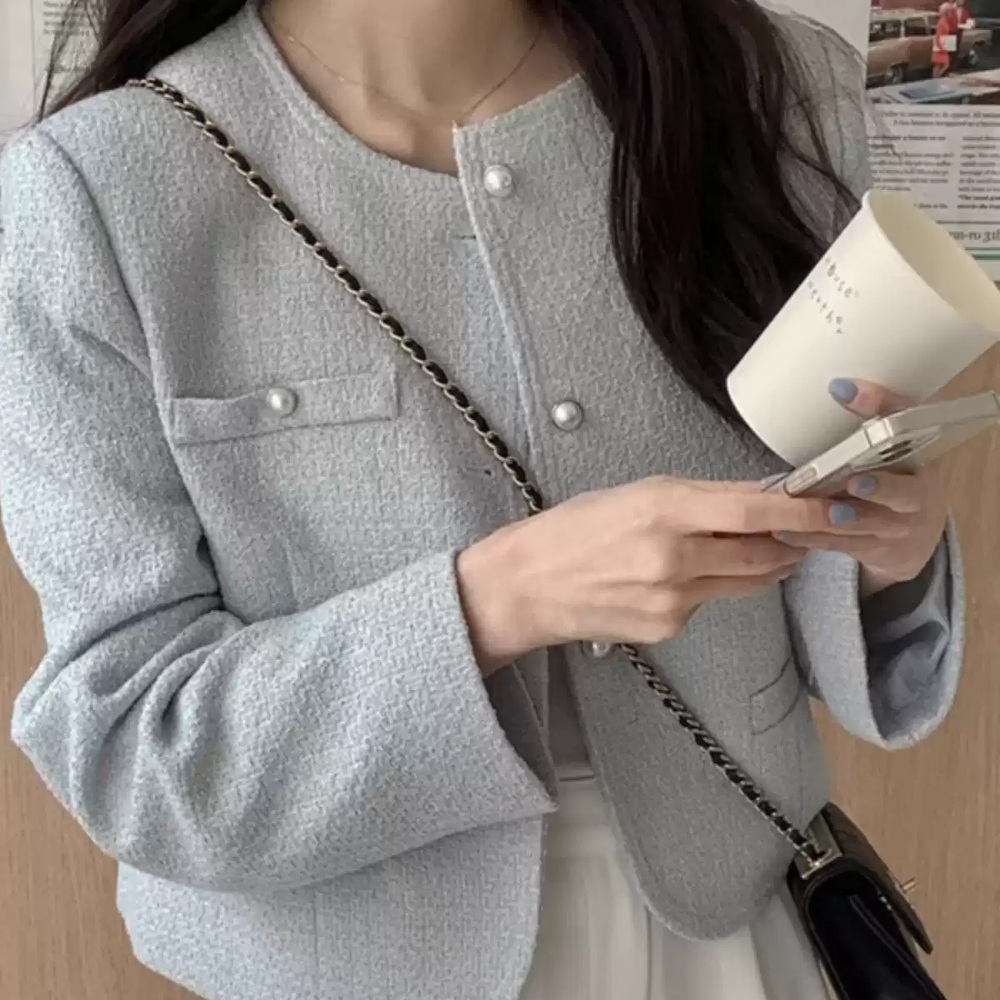 결혼하자 맹꽁아 41화 박탐희 자켓 트위드 엄홍단 심플 오피스 의상 옷 패션 - 상세 이미지 4