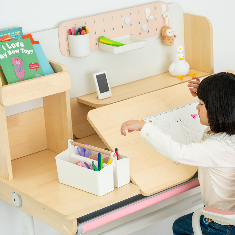 플레스타 높이각도조절 초등학생 어린이 책상 PL1200