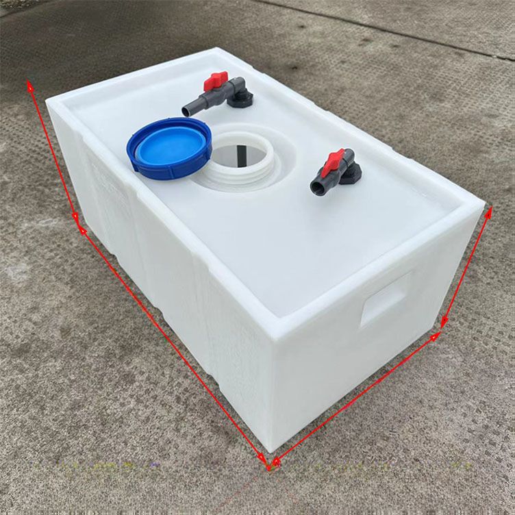 200L 대용량 청수통 물통 물탱크 캠핑카 카라반 200L 밸브형 56x56x79cm - 상세 이미지 2