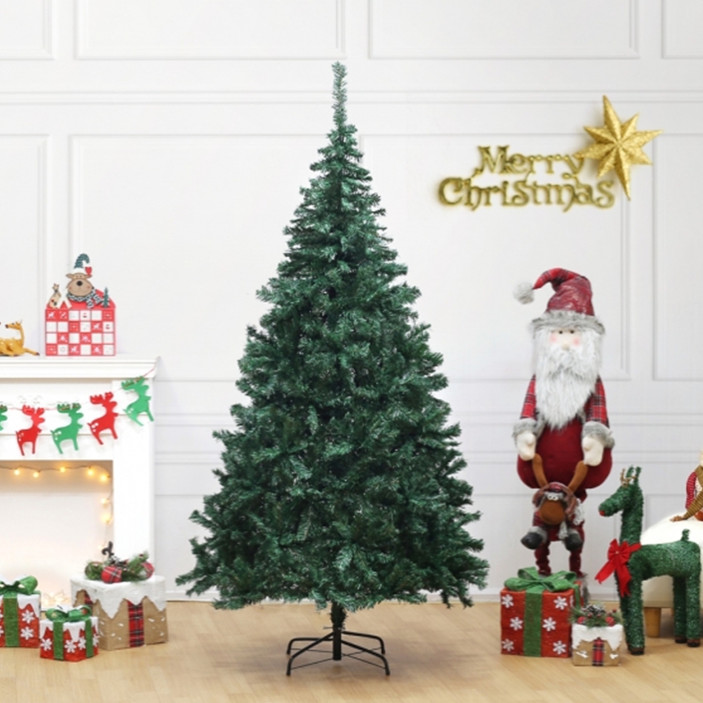 대형 성탄트리 크리스마스 전나무트리 카페 사무실 210cm