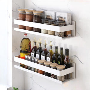 무타공 공중부양선반 욕실수납선반 일자 선반 30cm 실사용 후기 | 효과 있을까? - 상품 이미지 4