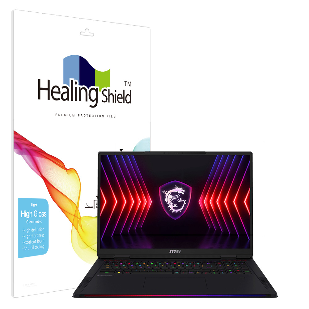 MSI 레이더 18 HX A14V 올레포빅 Light 액정보호필름 - 상품 이미지