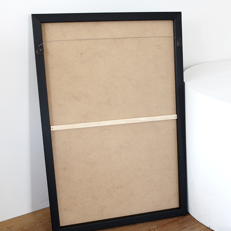 웨딩액자 블랙모던매트액자[벽걸이] 50x76 cm - 상세 이미지 3