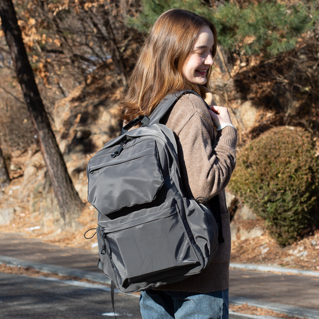 데일리 경량 가벼운 대학생 나일론 백팩 엄마 40대 중년 노트북 여성 백팩 백백