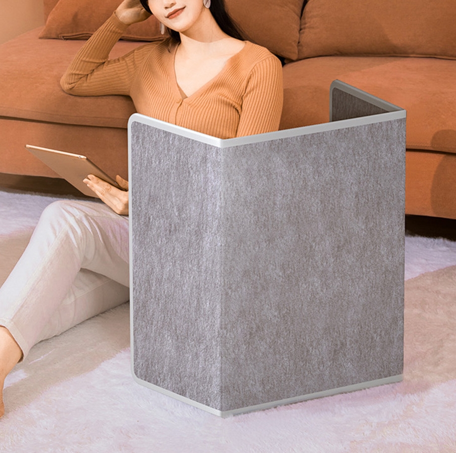 사무실 발난로 파티션히터 접이실 온열기 히팅패드