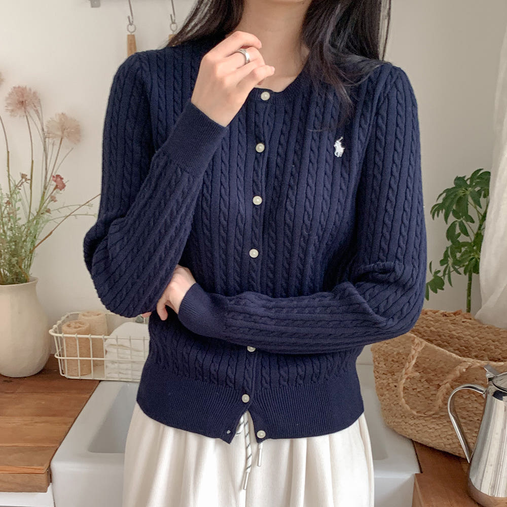 폴로 가디건 활용