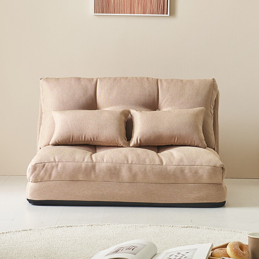 까사홈 벨라 좌식 리클라이너 소파베드