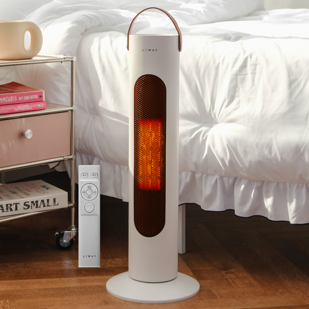 리웨이 가정용온풍기 사무실 욕실난로 열풍기 미니 발 온풍기