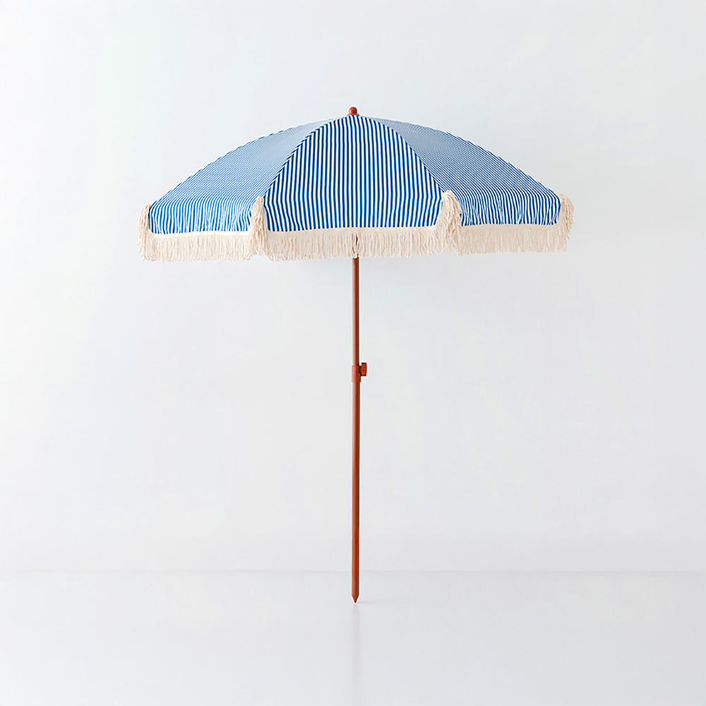 ROMIL 테슬 파라솔 블루스트라이프