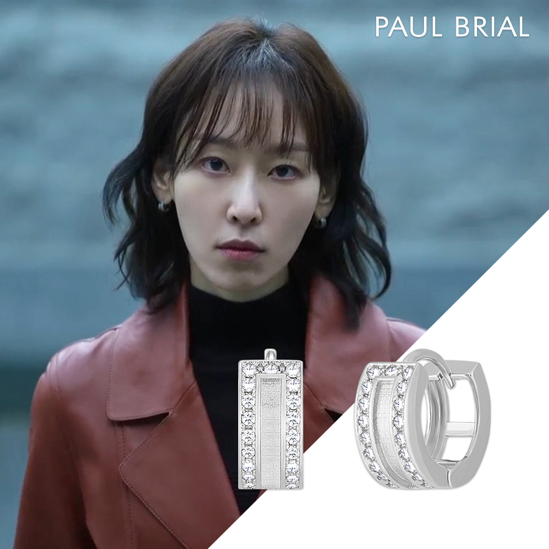 트렁크 서현진 귀걸이 샐리스 미니 원터치 로즈골드 PGBE0175 - 메인 이미지