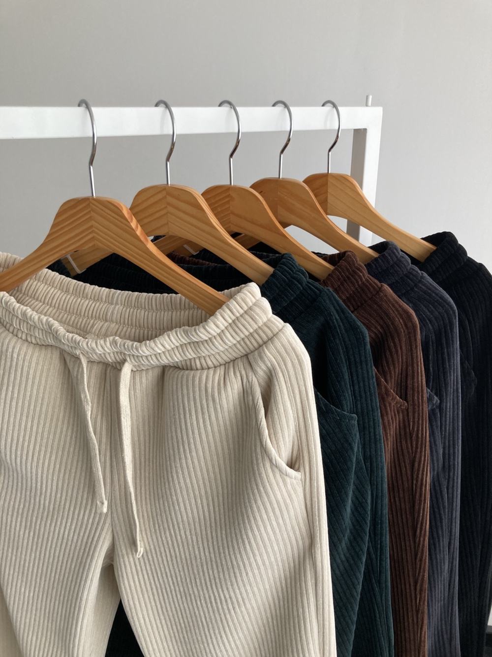 S-3XL 남자코듀로이팬츠 남자골덴바지 남성기모골덴바지 기모카고팬츠 이미지 6