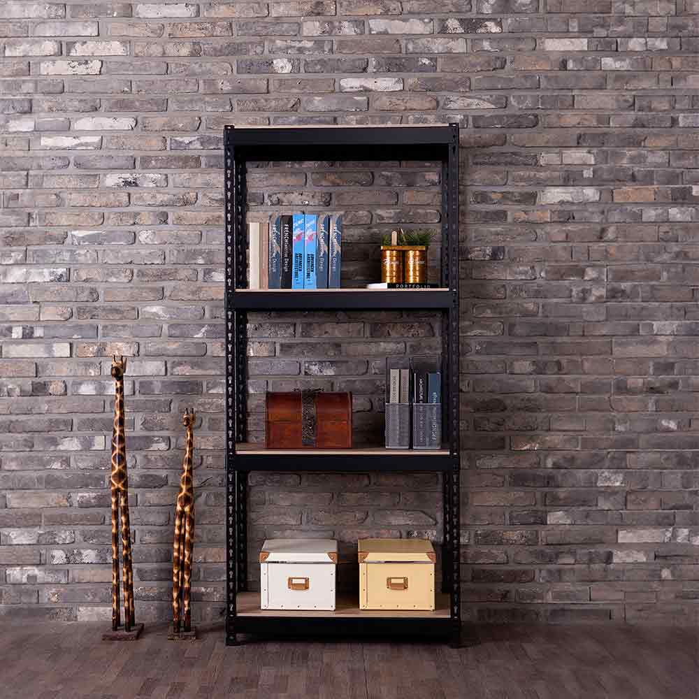 철제선반 조립식 앵글 베란다 창고 경량랙 8040150 4단