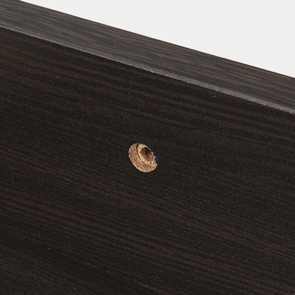 TUNEL 벽선반 55x9x9 550x90x90mm, 1단, 블랙브라운 5767.4001 - 상세 이미지 5